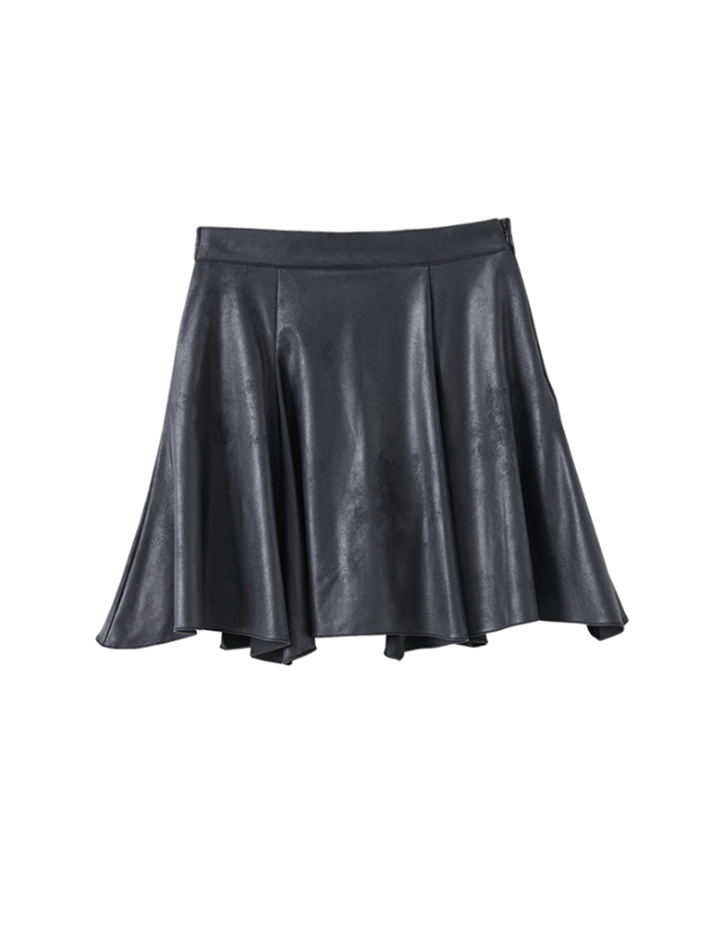 abito甜酷不規則波浪短裙